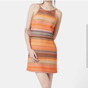 Topshop Crochet Lace Mini Dress